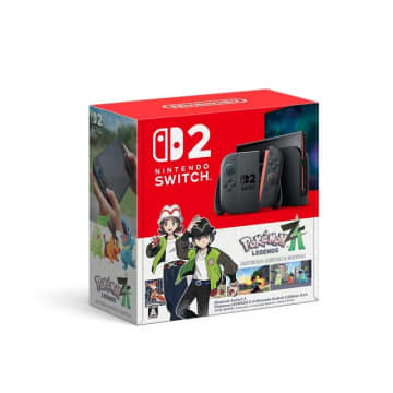 「スイッチ2 ポケモンレジェンズZ-A セット」がポケセンオンラインで抽選開始！ここだけの特典「オリジナルアートブック」も付属