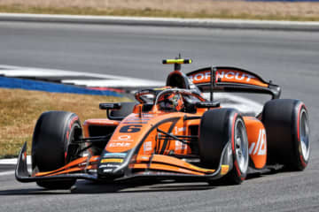 フェルシュフォーが最速。夏休み明け初走行は赤旗で終了／FIA F2第11戦フリー走行