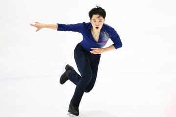 友野一希「楽しい気持ちで」SP2位発進　手負いの3位・山本草太に気遣い「体を大事にしてほしい」【木下グループ杯】