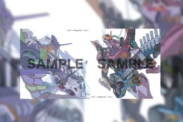 『エヴァンゲリオン』シリーズ30周年を記念した アナログレコードのジャケットイラストが公開