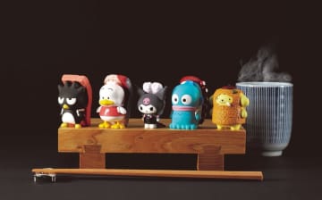 ガチャ「サンリオキャラクターズ 寿司」の第2弾が9月上旬発売大トロを背負ったバッドばつ丸やいなり寿司になったポムポムプリンたちがラインナップ