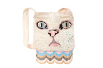 ヴァレンティノ ガラヴァーニ、“猫のビーズ刺繍”バッグやパッチワークレザーのホーボーバッグ