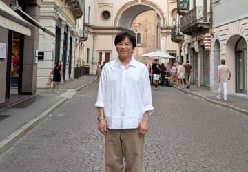 武田真一　妻と共にイタリア北部の田舎街へ　名アナウンサーの知られざる素顔とは