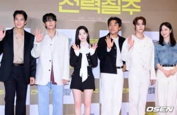 【PHOTO】ハ・ソクジン＆TWICE ダヒョン＆イ・シニョンら、映画「全力疾走」VIP試写会に出席