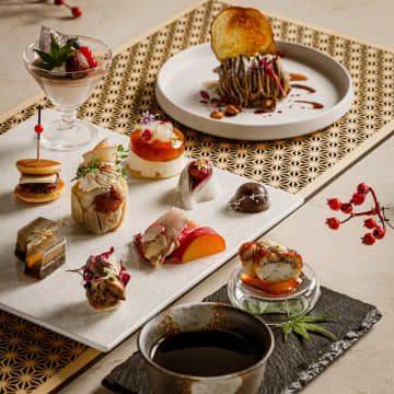 日本茶と秋の彩りを楽しむ特別なアフタヌーンティー　東京ベイ潮見プリンスホテルで開催