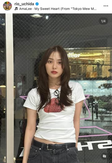 内田理央、色っぽキャミ姿にドキっ...爆イケなサングラスをかけて海に　「いつも可愛すぎます」