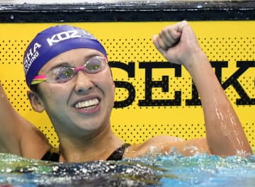 競泳・梶本が2冠、松下らも勝つ　日本学生選手権、第3日