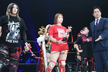 【スターダム】Sareee　5★STAR表彰式でファン挑発「小波もスターダムファンもよかったですね？」