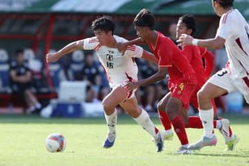 ロス五輪世代のU-22日本代表が連勝！ 一度は追いつかれるも、名和田が土壇場で勝ち越し弾！ ミャンマーに２－１勝利【U-23アジア杯予選】