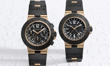 ブロンズを採用した「ブルガリ アルミニウム」のGMTウオッチ＆クロノグラフがデビュー