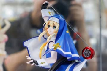 ヨーヨーが引っかかっちゃった!?「GUILTY GEAR XX Λ CORE PLUS R ブリジット」【あみあみ展示撮り下ろし】グリズリーパンダ氏が製作したガレキが完成品で登場