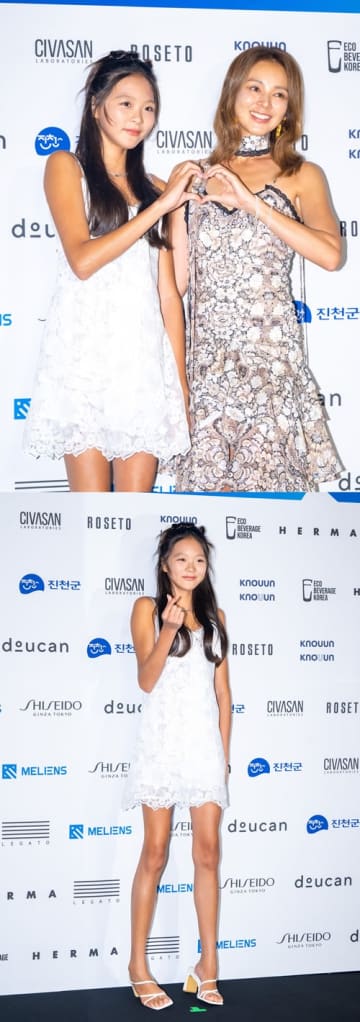 秋山成勲の娘サラン（13）、韓国で母SHIHOと“モデルオーラ”放つ！ファッションウィークに参加【PHOTO】