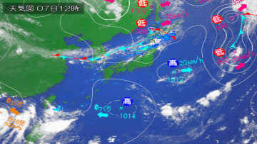 東北・北陸は大雨警戒。線状降水帯発生のおそれも！