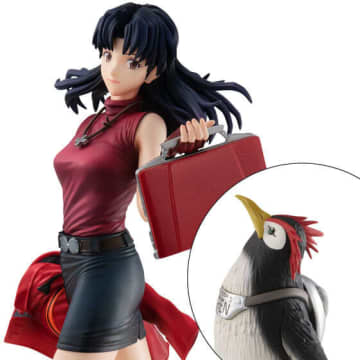 「エヴァ」ミサト＆ペンペンの人気フィギュアが再版！ 仕事のできる大人の魅力を表現