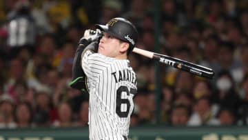【M1阪神】1点先制！今季飛躍の髙寺望夢が犠牲フライ放つ　2塁打でチャンスメイクの大山悠輔が先制のホーム踏む