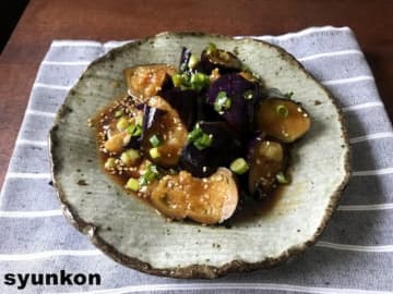 レンジで一発！5分でパパッと作れる「なすの中華風」レシピ