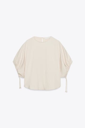 【ZARA】40・50代が似合う♡「上品ブラウス」