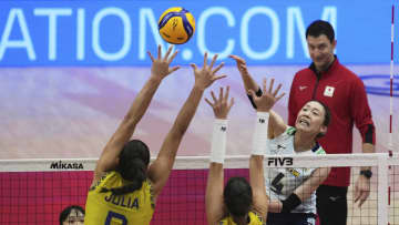 【バレー世界選手権】日本は“大接戦”もブラジルにフルセット負け　15年ぶりメダル獲得ならず4位　0－2から追いつく驚異の粘り見せる