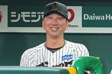 阪神優勝直後…「めっちゃ嬉しそう」　中継に映った藤川監督に虎党涙「やっぱり最高」
