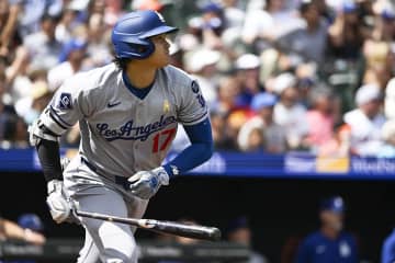 大谷翔平に敵地騒然！ オリオールズ・菅野智之から47、48号の衝撃２打席連発