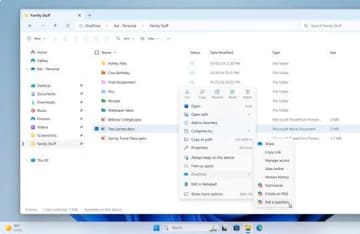 「OneDrive」と「Copilot」の相性を改善、直接エクスプローラーから要約・質問・比較／「OneDrive」のアクティビティセンターからも「Copilot」アクションが利用できる