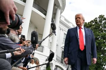 対ロシア制裁、第２段階に移行の用意　トランプ氏が示唆