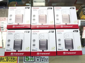 TranscendのMagSafe対応ポータブルSSD「ESD420」が登場、iPhoneの4K ProRes撮影に対応