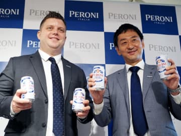 輸入ビールNo.1狙う「ペローニ」 家庭用に缶が登場 渋谷でイベントも アサヒビール
