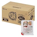 Amazon、アイリスオーヤマ「パックご飯 180g」をお得に販売中! 「48個」5%OFFの税込6,655円、「80個」7%OFFの税込9,380円、「120個」6%OFFの税込13,920円、「240個」24%OFFの税込28,490円、「480個」25%OFFの税込56,040円
