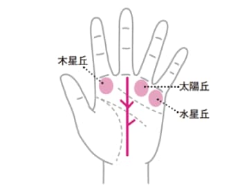 幸運体質に変化し始める『運命線から出る支線』とは！？【手相の教科書】