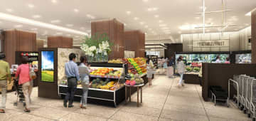明治屋／「ニュウマン高輪」に新店舗9／12オープン、最大級の総菜売場