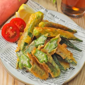「オクラはコレが一番ウマい」「全人類が好きな味付けだわ」フライパンで焼くだけ！オクラの簡単おかずレシピ