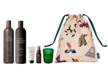 ジョンマスターオーガニック25年クリスマスコフレ第1弾、“不思議な動物たち”描いたポーチ付きヘアケア