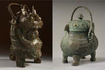 京都・泉屋博古館“古代中国の青銅器”を紹介する特集展示「殷周青銅器 解体新書」動物型の青銅器なども