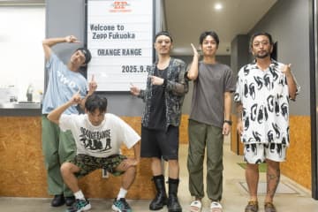 ORANGE RANGE、ニューシングル『トワノヒカリ』10月リリース　6thアルバム再現ツアー開幕