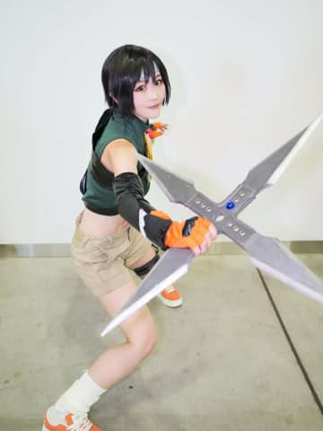 「お腹の筋トレを頑張りました！」『FFVII』ユフィのコスプレは「元気で格好よく」をイメージ