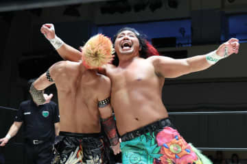 【ノア】高橋ヒロム YO-HEYとの激闘制しGHCジュニア強奪！　次期挑戦者にEita指名