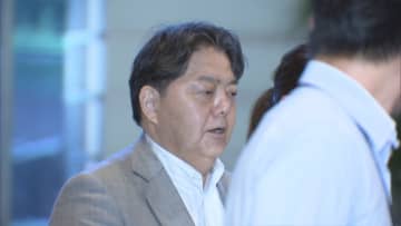 林官房長官が側近議員らと会談　自民・総裁選の対応について協議か　都内ホテル