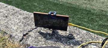 [みんなのケータイ]炎天下の動画撮影にスマホクーラーを導入してみた
