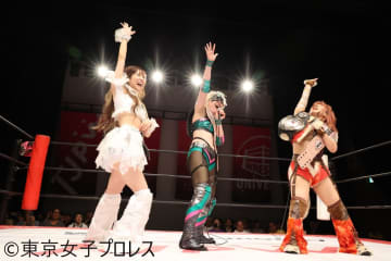 プリプリ＆タッグW前哨戦は瑞希＆中島＆ミサヲの王者組が挑戦者組を制す！享楽共鳴はOber Eatsに「絶対防衛！」を通告