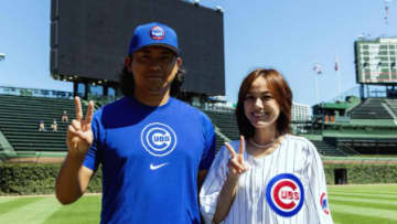 「今永くんとハマスタ以来の再会…」日本の歌姫がMLB球場に”降臨”　今永昇太とのほほ笑ましい2ショットにファン喜び