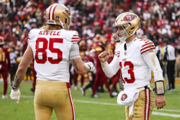 49ersのTEキトルがハムストリング負傷で3週間から5週間離脱へ、QBパーディーはつま先と肩を負傷