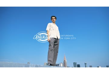 「Dickies x Saturdays NYC」快適な着心地と高いファッション性を兼ね備えたコラボアイテムが登場