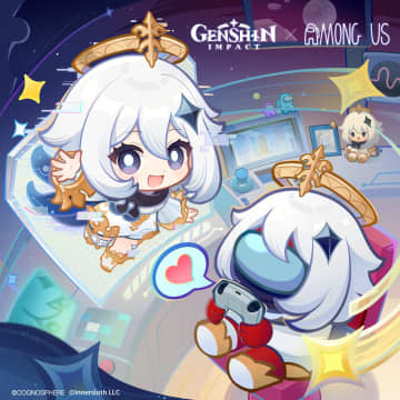 「Among Us」と「原神」がコラボ！ パイモンのコスチュームが9月10日より無料配布