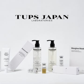 韓国サロン専売スキンケアブランド「TUPS」日本初上陸！10月より販売スタート