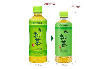 伊藤園、ポケットサイズの350ml新容器「ポケッティボトル」