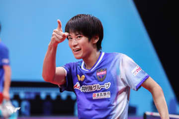 【卓球男子】国際大会優勝の戸上隼輔が17位に浮上！張本智和が日本勢トップの3位 松島輝空23位＜最新世界ランク＞