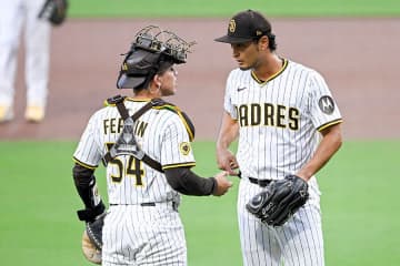 ダルビッシュが被弾直後に捕手へ“怒り”　珍しい一幕…思わず「試合前に変えられるじゃん」