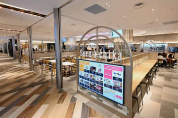 羽田1タミ、地下フードコート32年ぶり全面刷新　12店舗出店、面積約2倍に