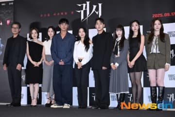 【PHOTO】MAMAMOO ソラがスクリーンデビュー！ユ・ジェミョンら、ホラー映画「鬼市」記者懇談会に出席